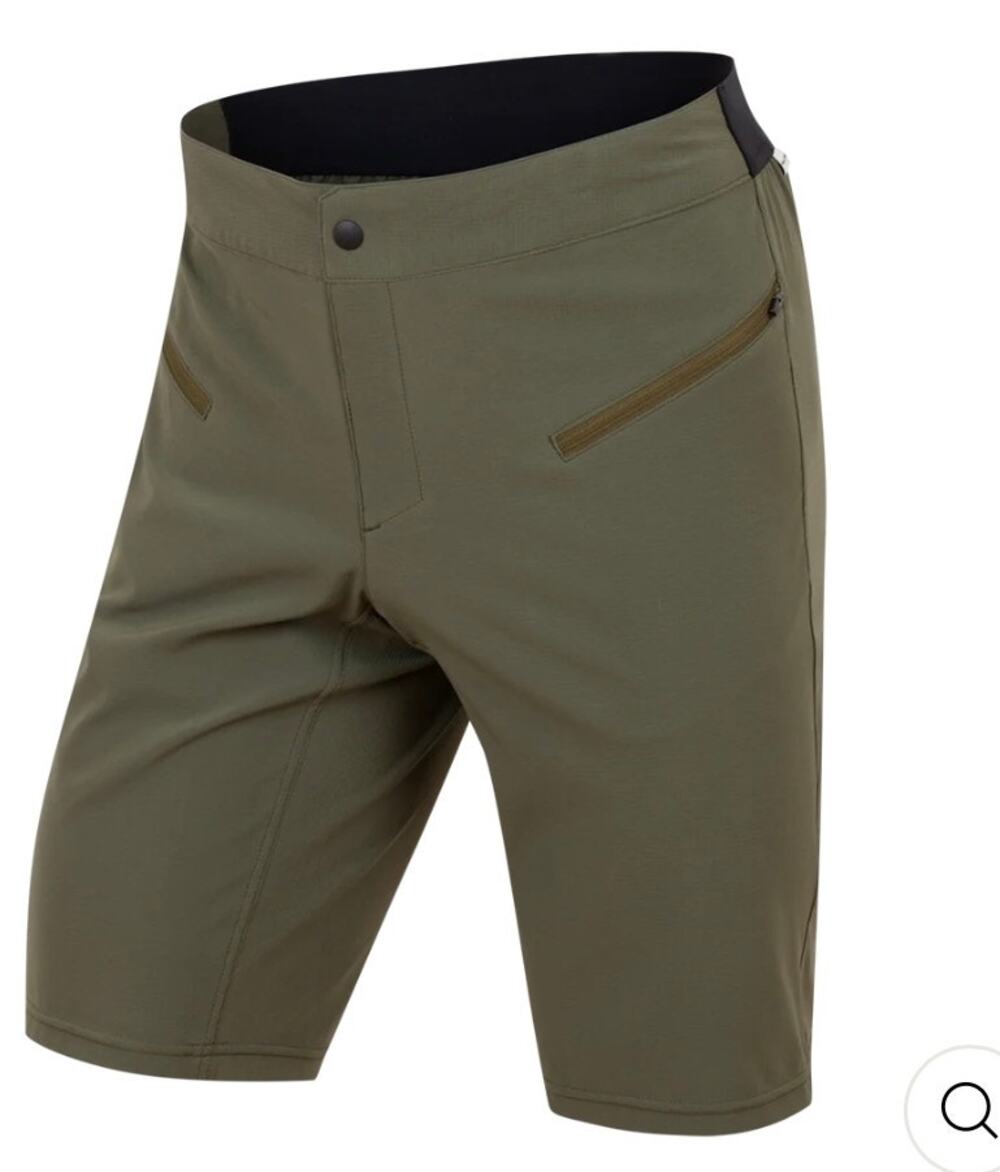 Pearl Izumi Men's Canyon Mountain Bike Hiking Ripstop Shorts Dark Olive  42
